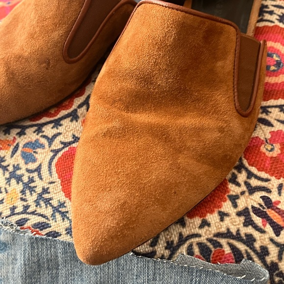 Jenni Kayne Suede Slides- Size 38 1/2- Made in Italy - Picture 6 of 10